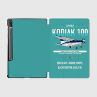 Thumbnail for Daher Kodiak 100 Series III design on turquoise samsung tablet tablet case
