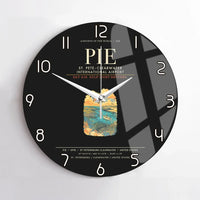 Thumbnail for St. PeteClearwater International Airport PIE Wall-Clock No-Frame - Black