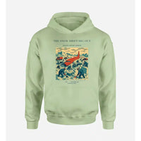 Thumbnail for VINTAGE G4355 - The Snow Drift Dig-Out - Premium Hoodie design on lightgreen premium