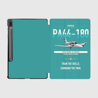 Thumbnail for Piper PA-44-180 Seminole design on turquoise samsung tablet tablet case