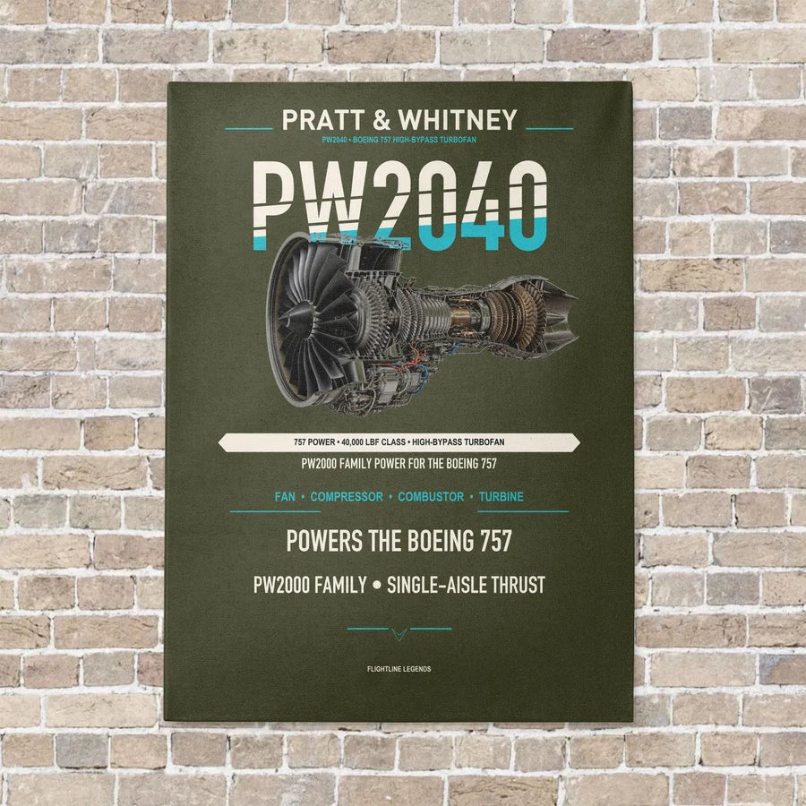 PW2040 vertical canvas print - no frame - green army background