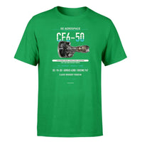 Thumbnail for CF6-50 design on green single side