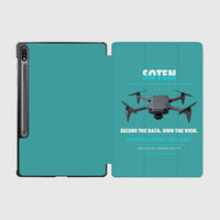 Thumbnail for ACSL SOTEN design on turquoise samsung tablet tablet case