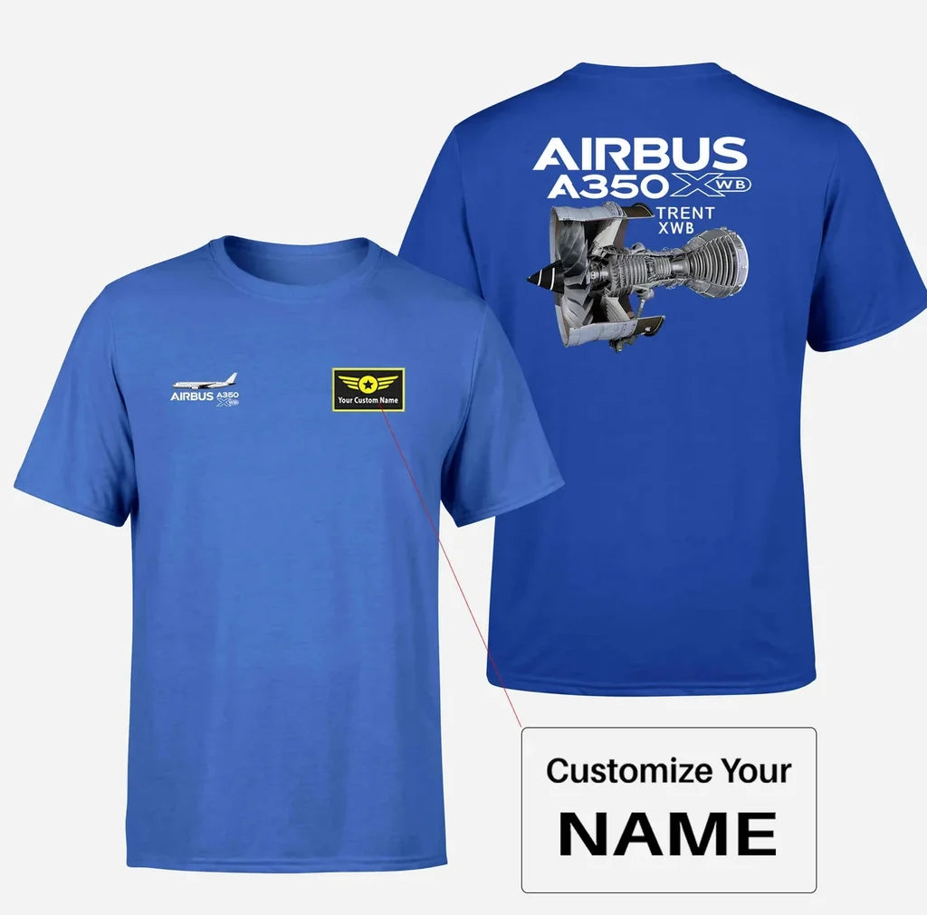 Customisable Airbus A350 T-Shirt - view 9