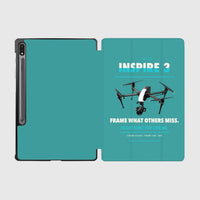 Thumbnail for DJI Inspire 3 design on turquoise samsung tablet tablet case