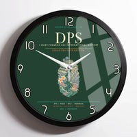 Thumbnail for I Gusti Ngurah Rai International Airport Bali DPS - Subak Sea-Gate Rhythm Wall-Clock Framed - Dark Green