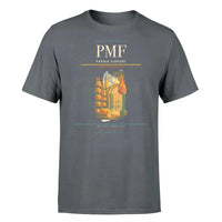 Thumbnail for Parma Airport (PMF) T-Shirt single-side front print in Gray | parma-airport-pmf-double-side-t-shirt