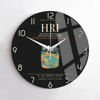 Thumbnail for Mattala Rajapaksa International Airport HRI Wall-Clock No-Frame - Black