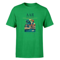 Thumbnail for Aarhus Airport (AAR) Premium T-Shirt Green