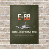 Thumbnail for E-6B Mercury vertical canvas print - no frame - green army background