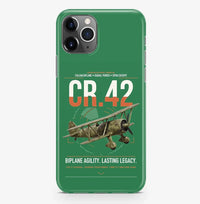 Thumbnail for Fiat CR.42 Falco design on green magsafe iphone case, for iPhone Pro Max