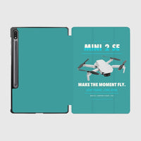 Thumbnail for DJI Mini 2 SE design on turquoise samsung tablet tablet case
