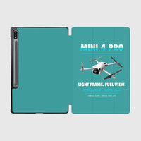 Thumbnail for DJI Mini 4 Pro design on turquoise samsung tablet tablet case