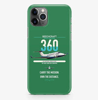 Thumbnail for Beechcraft King Air 360 design on green magsafe iphone case, for iPhone Pro Max
