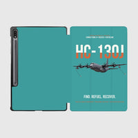 Thumbnail for HC-130J COMBAT KING II design on turquoise samsung tablet tablet case