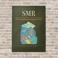 Thumbnail for Simón Bolívar International Airport SMR — Santa Marta vertical canvas print - no frame - green army background