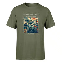 Thumbnail for VINTAGE G4437 - The Fog Horn Duet - Premium T-Shirt design on greenarmy premium t shirt