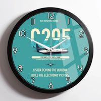 Thumbnail for Airbus C295 SIGINT design on turquoise framed wall clock