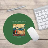 Thumbnail for VINTAGE G4450 - The Prop Wash Leaves - Designed Mouse Pads design on green round