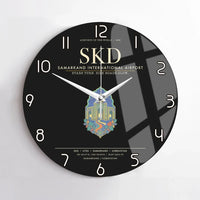 Thumbnail for Samarkand International Airport SKD Wall-Clock No-Frame - Black