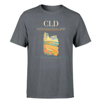 Thumbnail for McClellan-Palomar Airport (CLD) T-Shirt single-side front print in Gray | mcclellan-palomar-airport-cld-double-side-t-shirt