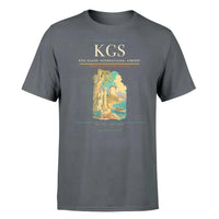 Thumbnail for Kos Island International Airport (KGS) T-Shirt single-side front print in Gray | kos-island-international-airport-kgs-double-side-t-shirt