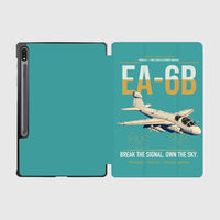 Thumbnail for EA-6B Prowler design on turquoise samsung tablet tablet case