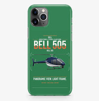 Thumbnail for Bell 505 design on green magsafe iphone case, for iPhone Pro Max