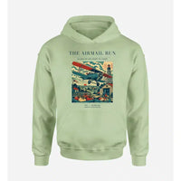 Thumbnail for VINTAGE G4015 - The Airmail Run - Premium Hoodie design on lightgreen premium