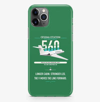 Thumbnail for Cessna Citation 560 - Citation V design on green magsafe iphone case, for iPhone Pro Max