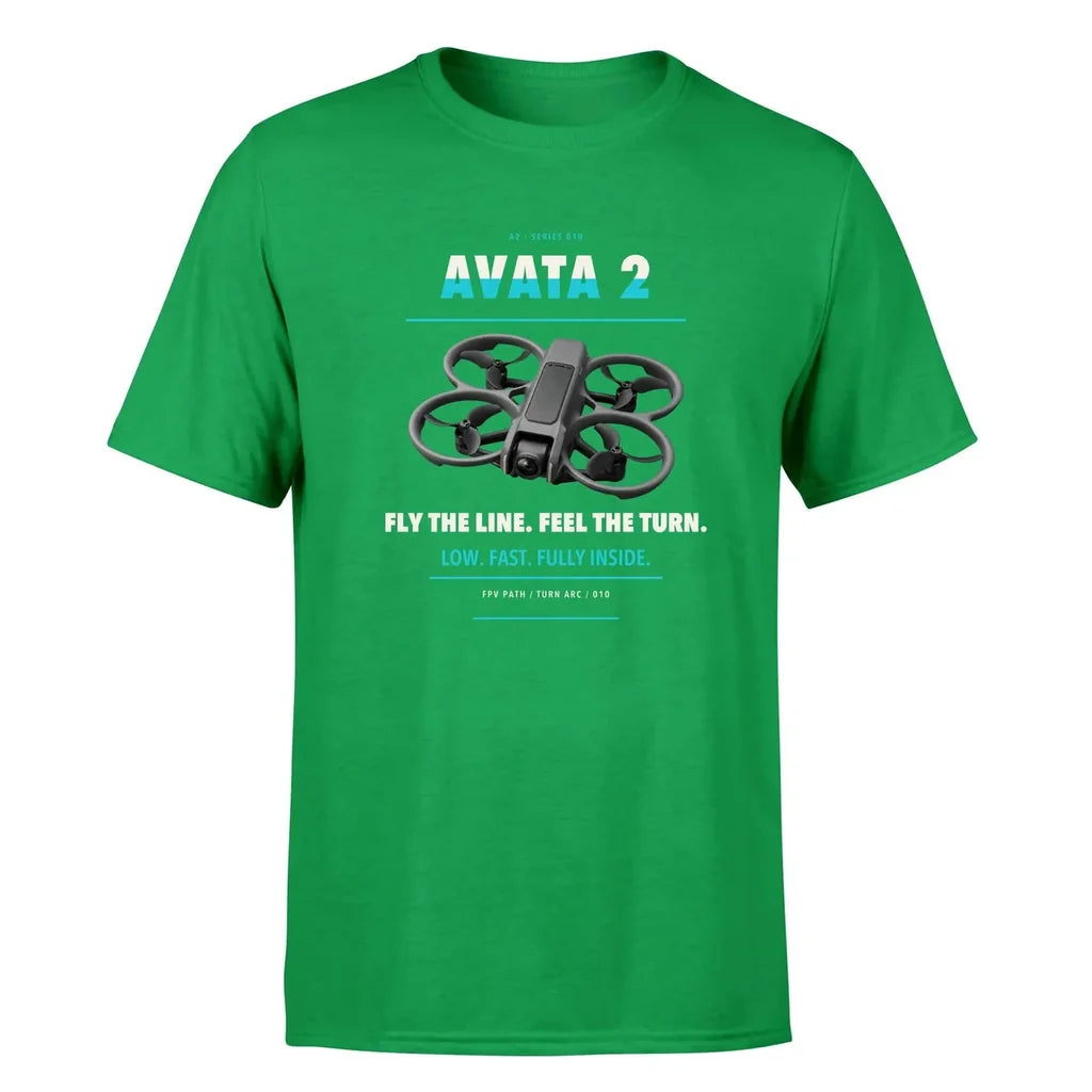 DJI Avata 2 design on green single side