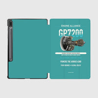Thumbnail for GP7200 design on turquoise samsung tablet tablet case