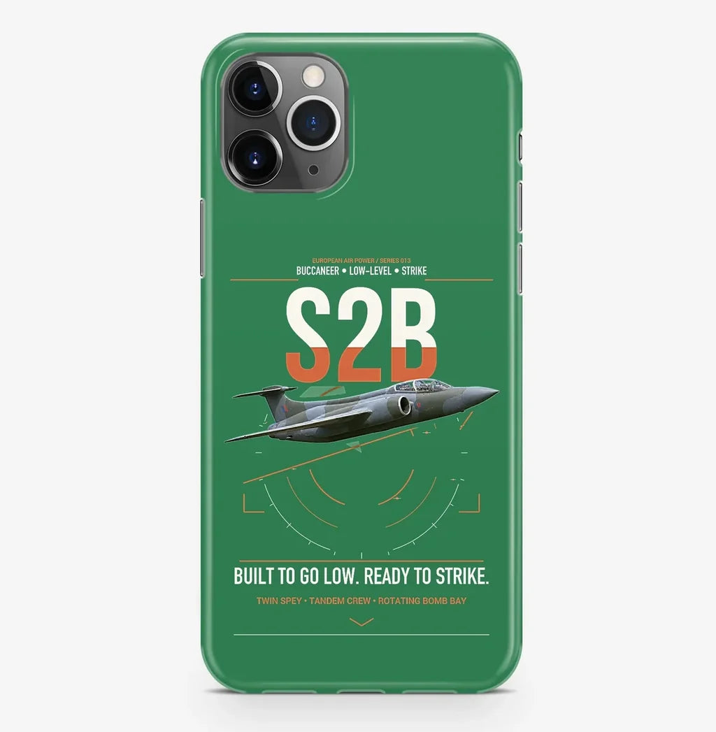 Blackburn Buccaneer S2B design on green magsafe iphone case, for iPhone Pro Max