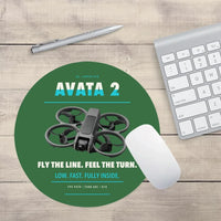 Thumbnail for DJI Avata 2 design on green round mouse pad