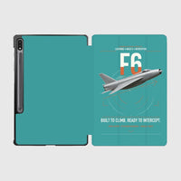 Thumbnail for English Electric Lightning F6 design on turquoise samsung tablet tablet case