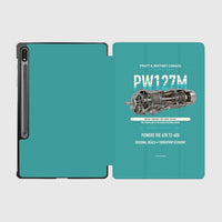 Thumbnail for PW127M design on turquoise samsung tablet tablet case