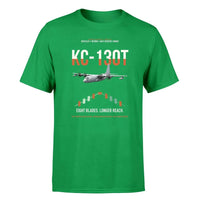 Thumbnail for KC-130T NP2000 design on green double-side t-shirt, single-side print
