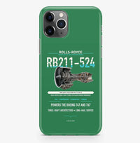 Thumbnail for RB211-524 Case ProMax design on green iphone case promax