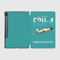 Thumbnail for F2H-4 Banshee design on turquoise samsung tablet tablet case