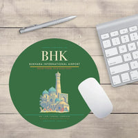 Thumbnail for Bukhara International Airport BHK Mouse-Pad Round - Green