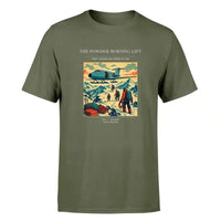 Thumbnail for VINTAGE G4287 - The Powder Morning Lift - Premium T-Shirt design on greenarmy premium t shirt