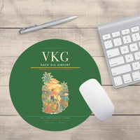Thumbnail for Rach Gia Airport (VKG) design on green round mouse pad