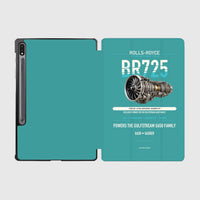 Thumbnail for BR725 design on turquoise samsung tablet tablet case