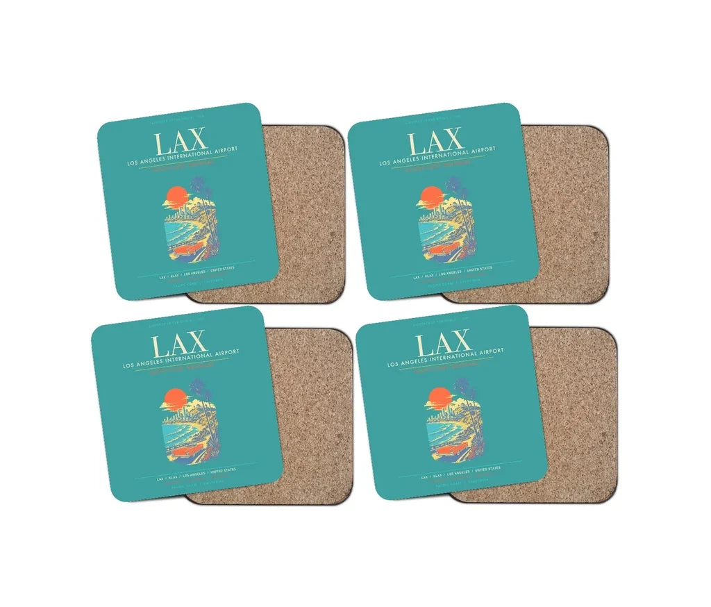 Los Angeles International Airport LAX - Turquoise