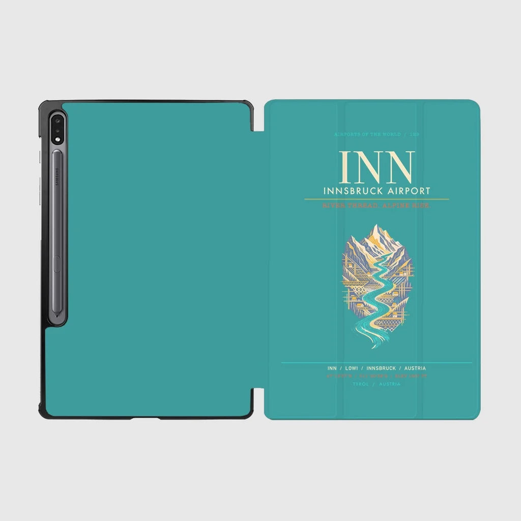 Innsbruck Airport INN - Inn Valley Alpine Weave - Turquoise