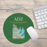 Thumbnail for Gustavo Rojas Pinilla International Airport (ADZ) design on green round mouse pad