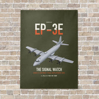Thumbnail for EP-3E ARIES II vertical canvas print - no frame - green army background