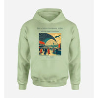 Thumbnail for VINTAGE G4300 - The Grand Terminal Echo - Premium Hoodie design on lightgreen premium
