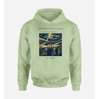 Thumbnail for VINTAGE G4016 - The Night Beacon Trail - Premium Hoodie design on lightgreen premium
