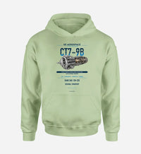 Thumbnail for CT7-9B design on light green hoodie single side